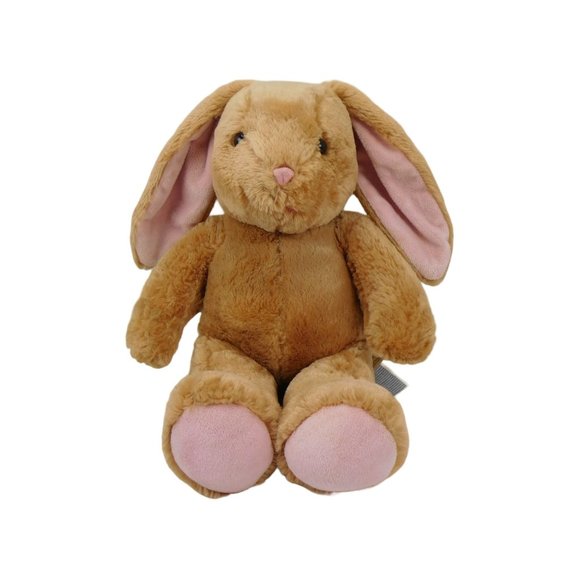 Build-A-Bear Workshop Other - Build A Bear Light Brown/Pink Bunny Rabbit Plush 17" Stuffed Animal BAB